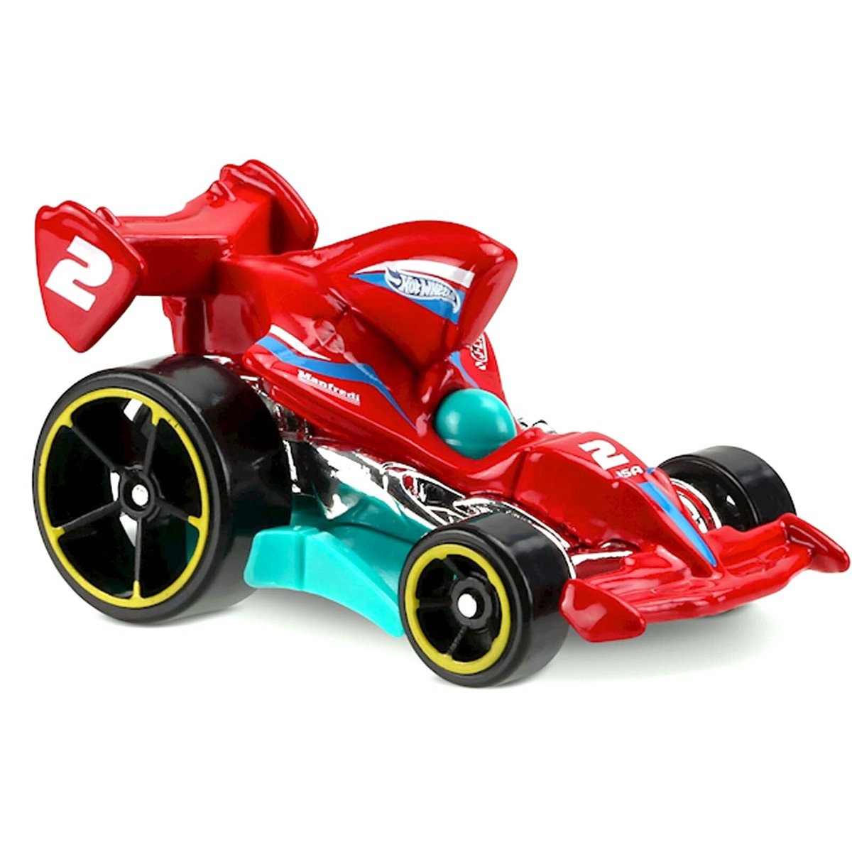 Hot Wheels Red Tarmac Attack Kids Model Diecast Toy Car Tooned