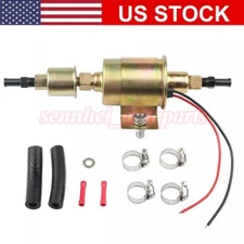 12V Universal Electric Fuel Pump Inline Low Pressure 5-9 PSI GAS Diesel E8012S