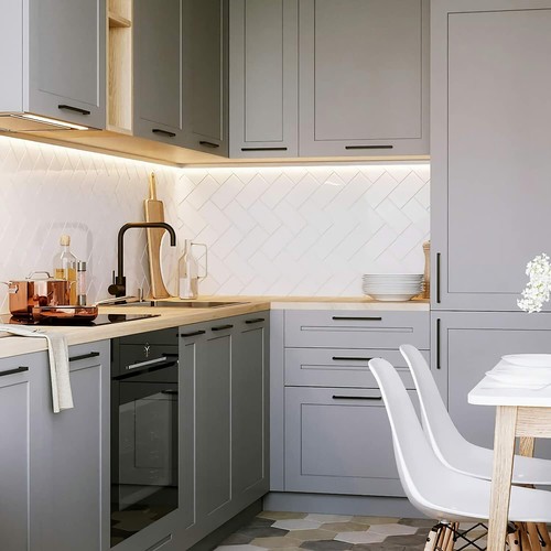 10 Pack Matte Black Square Cabinet Pulls Drawer Handle Hardware Stainless Steel - Picture 9 of 10