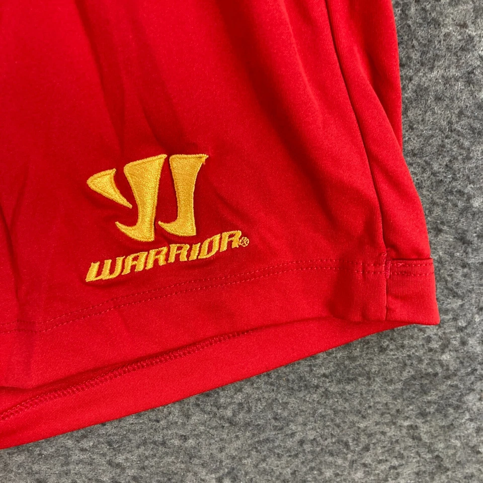 Pantalones cortos de fútbol Warrior Liverpool FC para hombre grandes rojos cintura elástica fútbol 31503 Foto 4 de 4