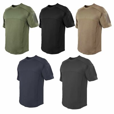 Condor 101117 Moisture Wicking Hook Loop Ventilated Crew Neck Trident Battle Top