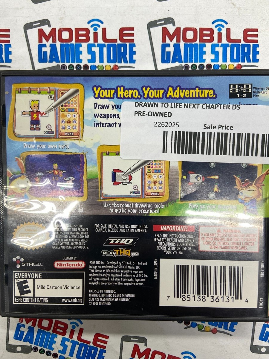 Buy Drawn to Life (Nintendo DS, 2007) online | eBay