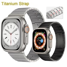 Titanium Band for Apple Watch Ultra 8 7 6 5 4 3 2 SE Metal Strap 42/44/45/49mm
