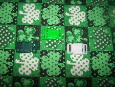 Wet Nose Designs Shamrock Style Dog Collar St Patricks Day Irish 1 COLOR Buckle