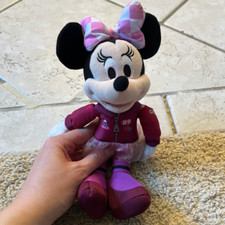 Disney Minnie Mouse Racing Plush 10"