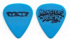 Y&T Yesterday & Today Monsters Of Rock Cruise Blue Guitar Pick - 2013
