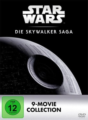 Star Wars 1-9: Die Skywalker Saga -   - (DVD Video / Science Fiction)