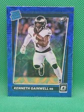 2021 Donruss Optic Kenneth Gainwell Rc Rated Rookie Blue Scope
