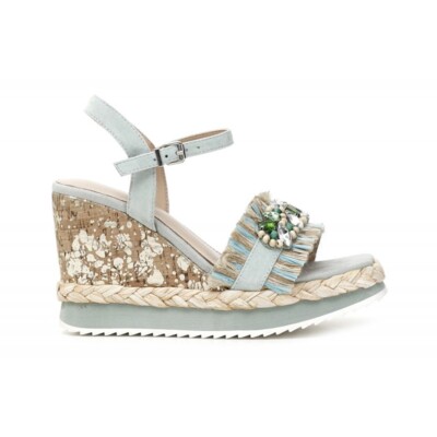 Cafe Noir SANDALE RAFFIA MULTI E STRASS - C1HA5130