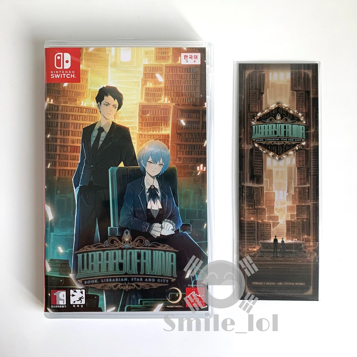 Switch Library Of Ruina + Bookmark [English Support] Korean