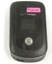 Motorola MOTO VU204 - Black ( Verizon ) Cellular Flip Phone