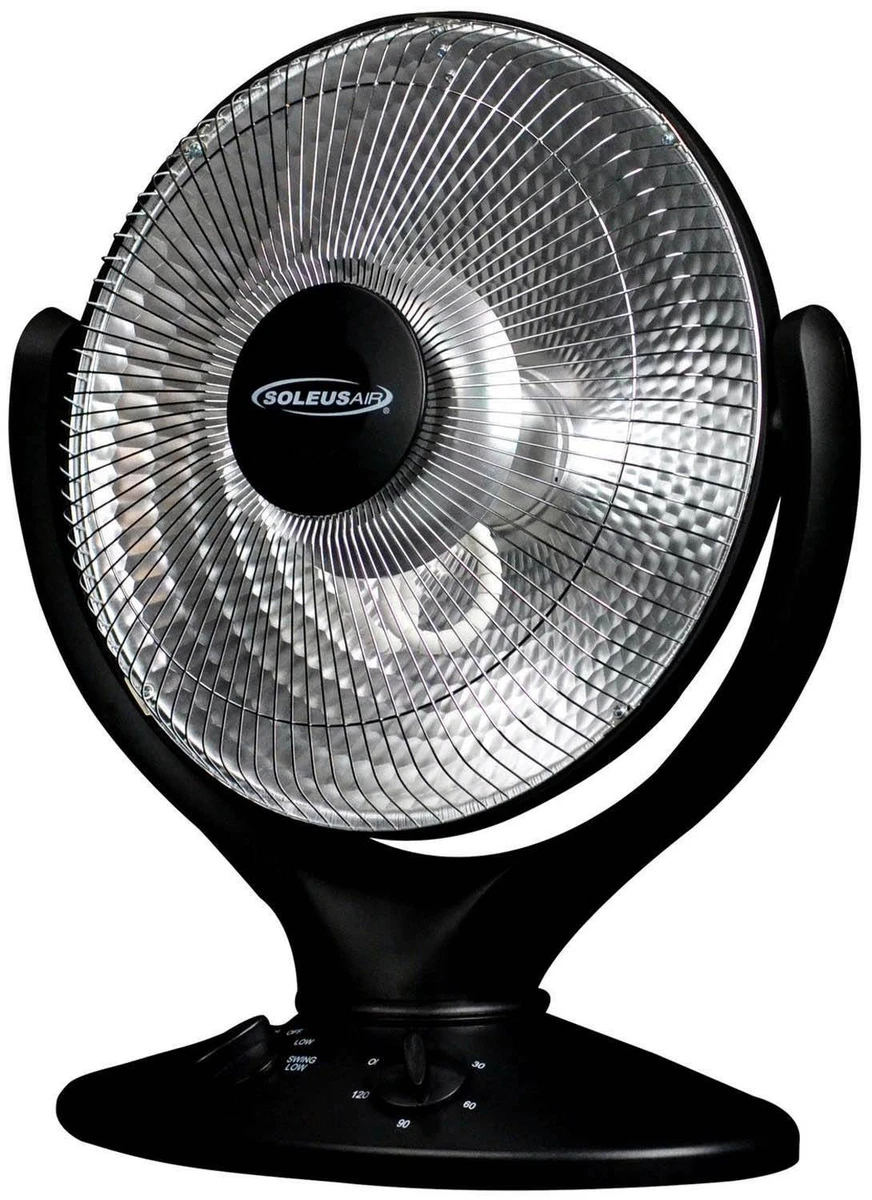 Soleus 800W Oscillating Radiant Tabletop Heater, Portable Electric Desk  Space | eBay