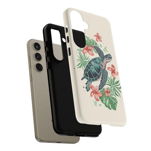 Tropical Turtle Island Flower Phone Case for iPhone, Samsung Galaxy, Pixel - Picture 108 of 175