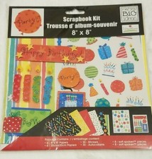 Me My Big Ideas PARTY 8x8 Scrapbook Page Kit- NEW