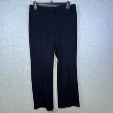 Liz Claiborne Audra Pants Sz 6P Blue Stretch Career Dress Slacks Trouser 30x27.5