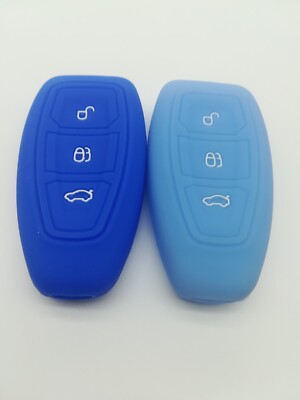 2pcs Fob Key Cover for 2011-2019 Ford Fiesta C-Max Focus KR55WK48801 164-R8048