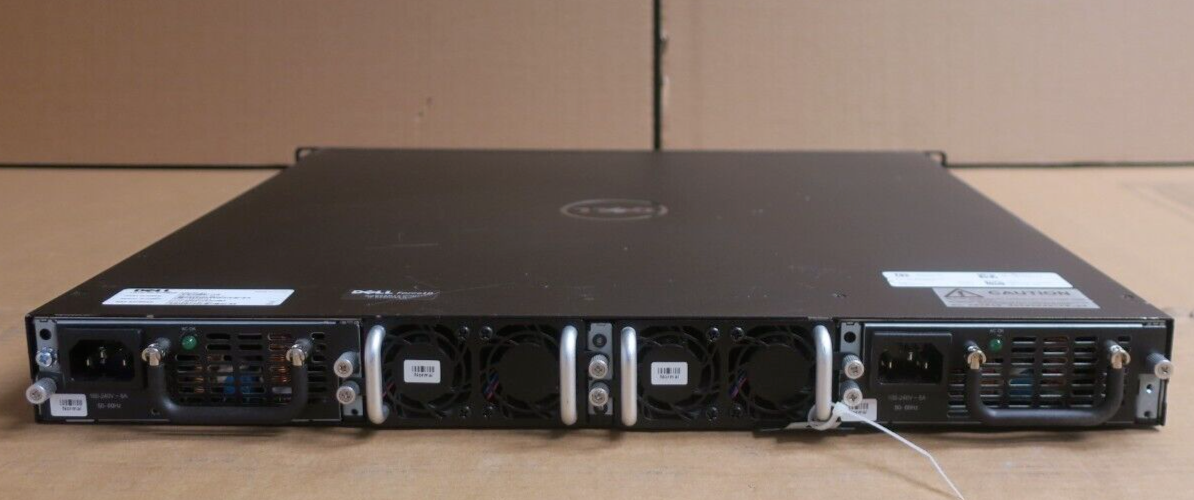 Dell Force10 S4810 S4810-01-64F 48x 1/10GbE SFP+ + 4x 40GbE QSFP+