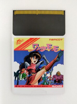Wonder Momo. NAMCO. NEC PC Engine. HuCard. Ntsc-J Japan.