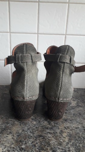 ART COMPANY SHOES- OLIVE GREEN - LEATHER BOA - GREAT CONDITION - UK5/EU38 - Picture 7 of 10