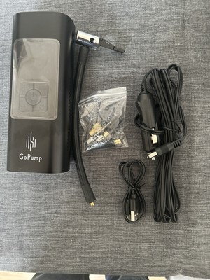 Akku Kompressor, Elektrische Reifenpumpe für Auto Motorrad Fahrrad Bälle 6000mAh