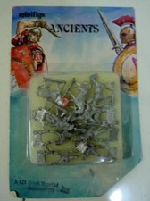 Minifigs Ancients 15mm: Greek Mounted Command Pack A-424 Sealed NIP