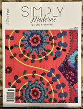 Simply Moderne Quilts  Crafts Magazine Issue 33 Summer 2023 Patterns Projects