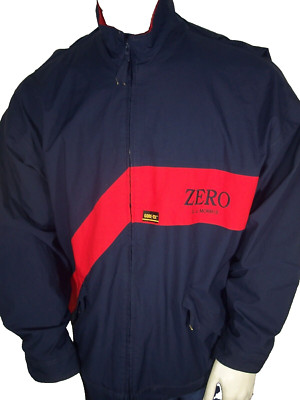Zero Restriction XL Blue/Red Full Zip Gore-Tex Waterproof Rain Jacket USA