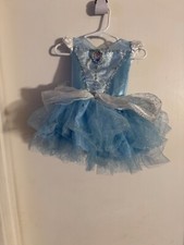 Infant Disney Baby" Cinderella blue princess dress. Size 6-12 Months . Pre Owned