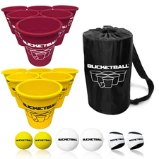 BucketBall - Team Color Edition - Combo Pack (Maroon/Yellow)