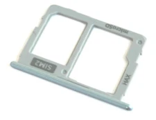 OEM SAMSUNG GALAXY J7 PRO SM-J730GM/DS BLUE MICRO SD SIM2 CARD HOLDER TRAY