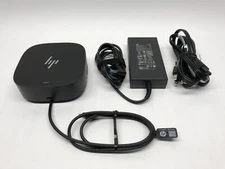 HP USB-C G5 Essential Dock with AC Power / 72C71AAABA - VGC