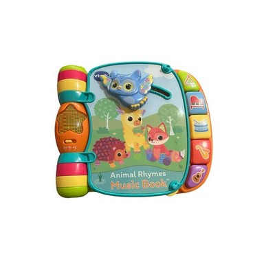 VTech Animal Rhymes Music Book Owl Interactive Pages for Babies
