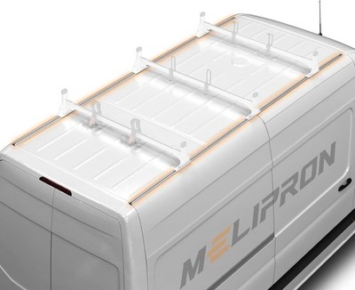 MELIPRON Track Racks Side Rails Fits for 2007-ON Sprinter 144'' WB Low/High Roof