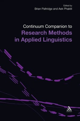 Continuum Companion to Research Methods in Applied Linguistics Paltridge (u. a.)