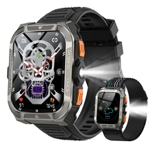 Blackview W80PRO Rugged Smart Watch Men, GPS Position Smartwatch ，AI Translation