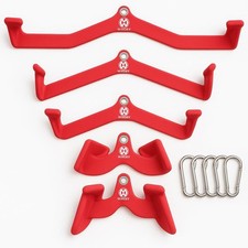 LAT Pulldown Attachment,Back Tricep Bar Strength Training,Handle 5 Pcs Set
