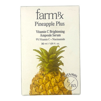 Farm Rx Pineapple Plus Vitamin C Brightening  Serum Korean Skincare Vegan NIB