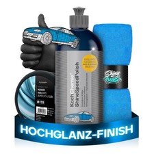 Koch Chemie Shine Speed Polish 500ml Set Applicator Tuch Handschuhe | 4-teilig
