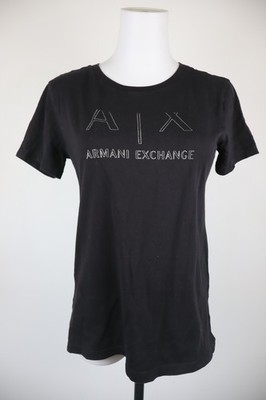 ARMANI EXCHANGE DAMEN SHIRT S WOMAN CASUAL VINTAGE T-SHIRT BAUMWOLLE KURZARM