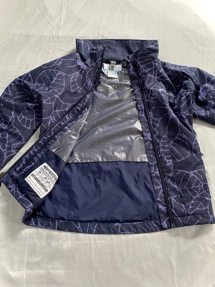 Columbia Interchange Omni Tech Chaqueta Abrigo Niñas Talla S (7/8) Invierno Esquí Nieve Foto 4 de 4