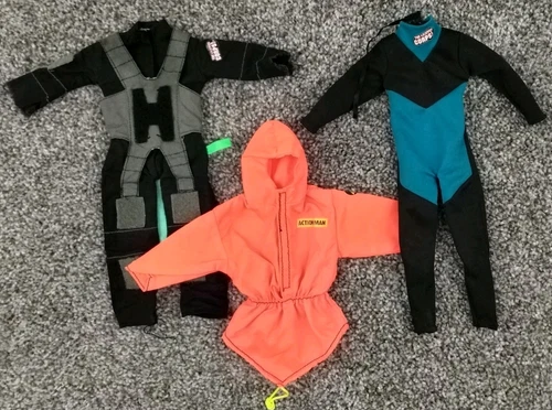 Vintage Ultra Corps Lot Of Camo Military Clothes Outfits For G.I. Joe Ken Doll