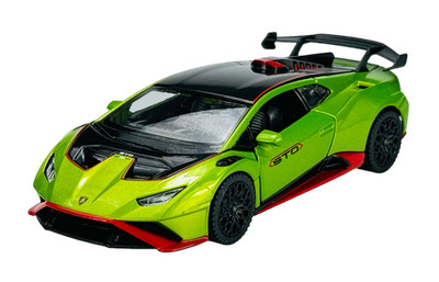 RASTAR LAMBORGHINI HURACAN STO GRUN 1:32 DIE CAST METAL MODEL NEU IM KASTEN