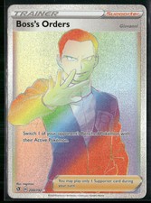Boss's Orders #200/192 Secret Rare Pokemon Pokemon