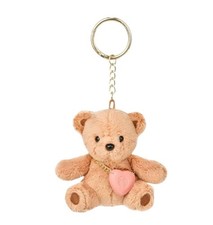 Starbucks Korea 2024 Be Mine Bear Fabric Key Chain Valentine Promotion keychain