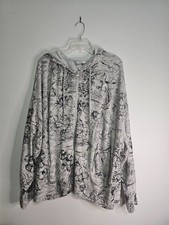 ATHLETA Balance Eden Floral Full Zip Jacket Hoodie Athletic Sweatshirt 3XL