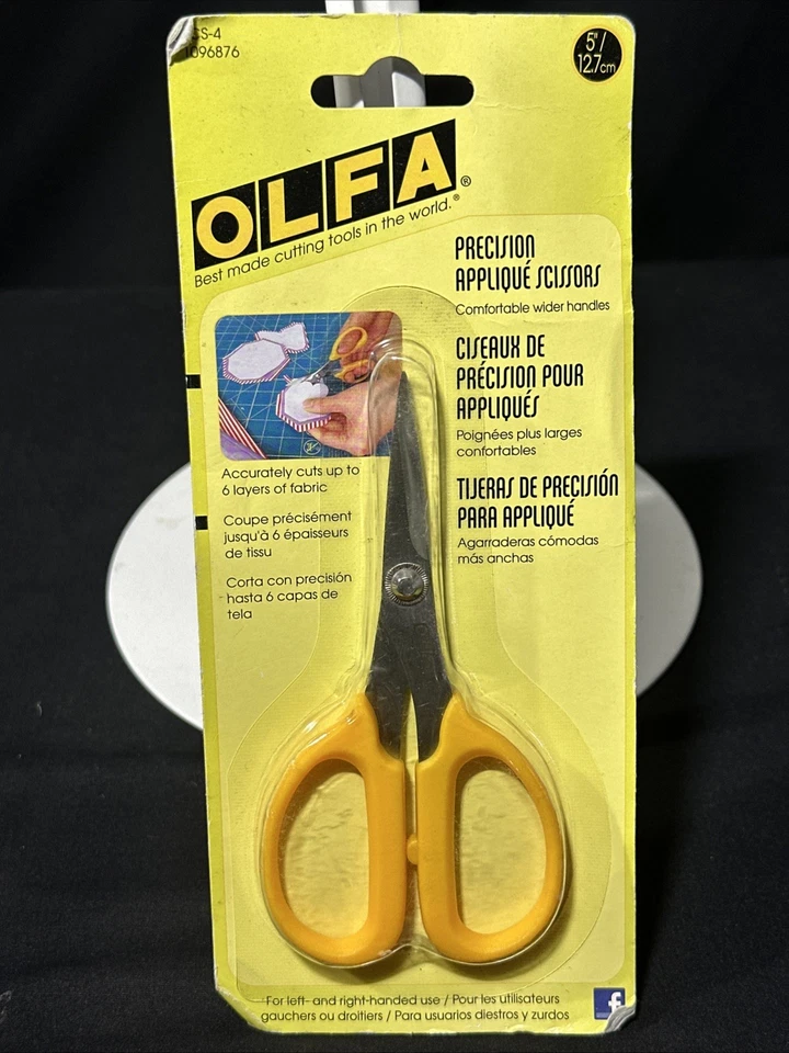 "Tijeras apliques de precisión OLFA 5"" SCS-4 lote de 2 nuevas" Foto 2 de 4