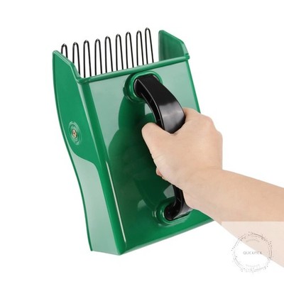 Effortless Berry Picker Scoop - Blueberry Harvesting Rake with Wide Metal Comb