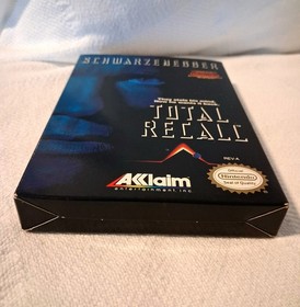 Total Recall (Nintendo, NES 1990) CIB Completo Casi Como Nuevo Alta Calidad