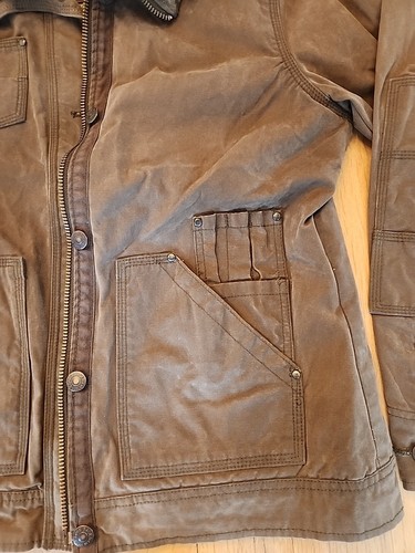 Eddie Bauer Heavy Canvas Barn Chore Field Coat Jacke Damen Gr. L braun - Bild 2 von 16
