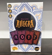 Allegra Card Game by IELLO 2-6 players SEALED  Free